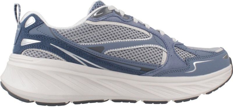 Skechers - EDGERIDE - Sneakers - Grijsblauw - Plateau - Vetersluiting