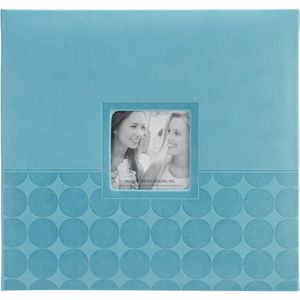Pioneer - Aqua Embossed Post Bound Frame Album 12""X12"" (MB10EMB 64082)