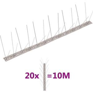 vidaXL-Vogel--en-duivenpinnen-met-4-rijen-20-st-10-m-roestvrij-staal
