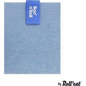 Roll'eat herbruikbaar boterhamzakje Boc'n'Roll - Kleur - Eco blauw