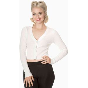 Dancing Days - LETS GO DANCING Cardigan - XL - Wit