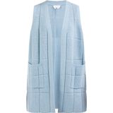 usha Gebreid vest lang lynnea