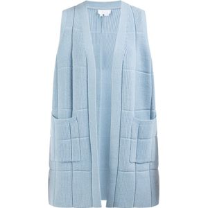 usha Gebreid vest lang lynnea