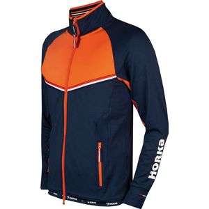 Knhs Vest Heren Donkerblauw-oranje - s