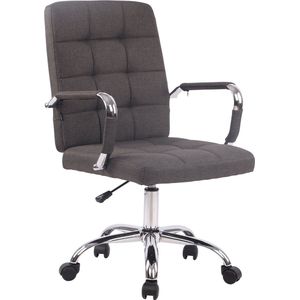 Moderne bureaustoel zwart - Stof - Ergonomische stoel - Office chair - Verstelbaar - Voor volwassenen