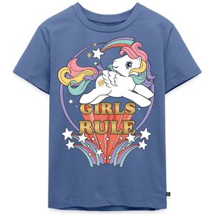 My Little Pony Retro Girls Rule Statement Premium T Shirt Kinderen