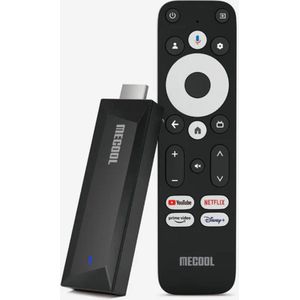 MeCool MEgo1 4K Chromecast - Google TV 12 Stick - Mediaplayer - 4K - Netflix Gecertificeerd