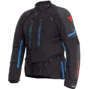Dainese Super Adventure Absøluteshell™ Zwart Blauw Waterdichte Textiele Motorjas - Maat 54 - Jas