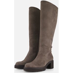 Gabor Hoge laarzen taupe Suede - Dames - Maat 36.5