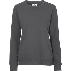 Cottover SWEATER CREW NECK LADY - GOTS GECERTIFICEERD 141004 - Antraciet - XL