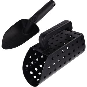 Lichtgewicht draagbare zandzeef - Hoog efficiënte ABS zandschep voor strand en buiten