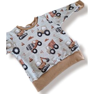 Trui sweatshirt tractor 86 cm