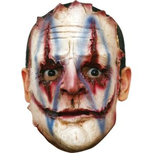 Partychimp Masker Killerclown Halloween Masker voor bij Halloween Kostuum Volwassenen - One size