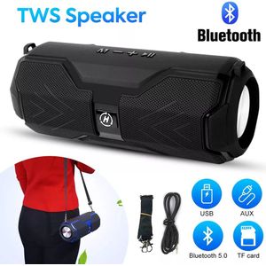 Bluetooth Speaker - Muziek Box - Draagbare Speaker - 20 Watt - TWS - AUX SD en USB - Waterbestendig - Blauw
