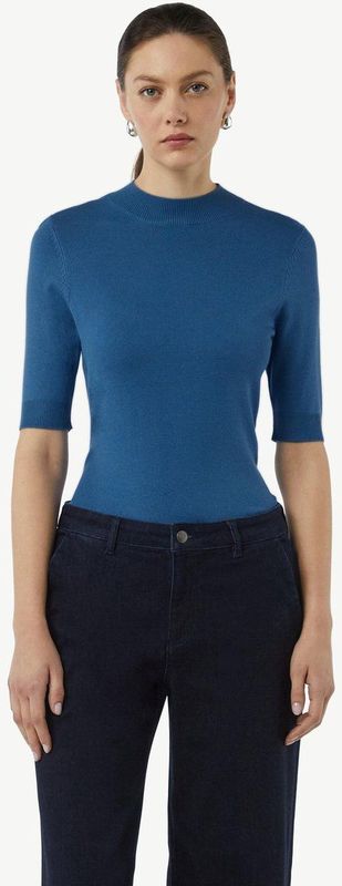 Comma - 5503 - Coltrui - Korte Mouwen - Kleur - Materiaal