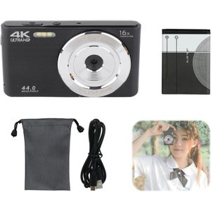 DailySupplies® Vlog Camera voor Beginners - Videocamera voor Kinderen en Volwassenen - Handycam - 4K Kwaliteit