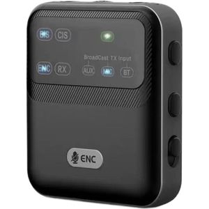 Sander Shop Draadloze Audio Zender En Ontvanger - 5.4 Draadloze Rondleiding Gids Uitzending Ontvanger,Geluid Zender - Geschikt Voor Hoofdtelefoon, Microfoon, Radio, Video, Leraar, Zakelijk, Ontvangst, Klaslokaal,