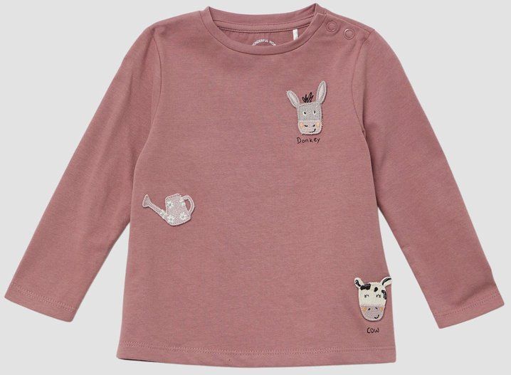 T-shirt - A-vorm - Lange Mouwen