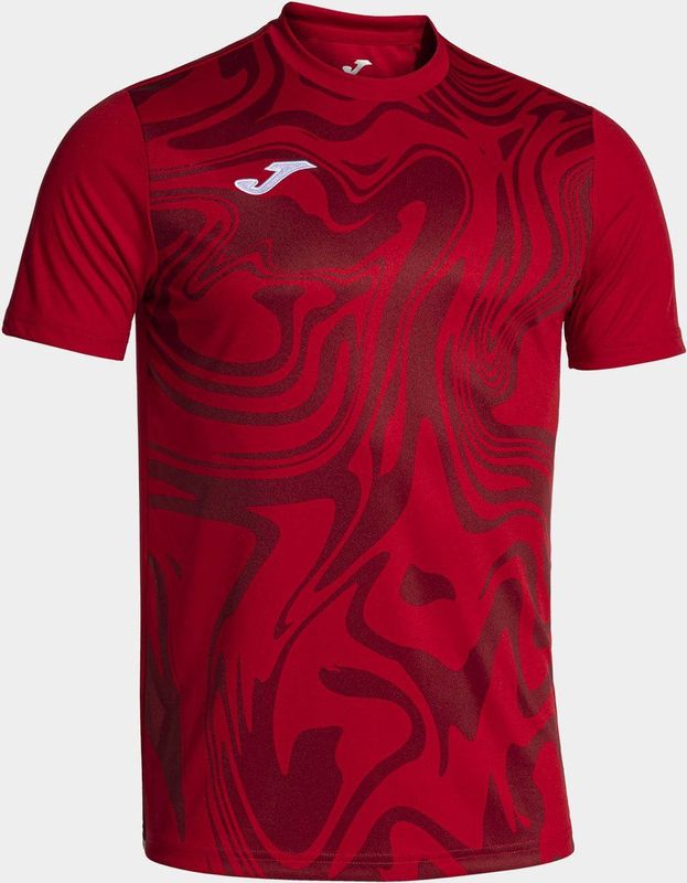 Joma - Lion II - T-shirt - Rood - Korte Mouwen - Lichtgewicht