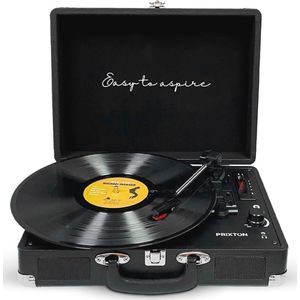 Vinyl-platenspeler met Bluetooth en USB - Muziekspeler met 2 Luidsprekers en Kofferdesign
