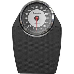 Analoge Weegschaal tot 160 kg met Antislip Rubberoppervlak en Grote Cijfers