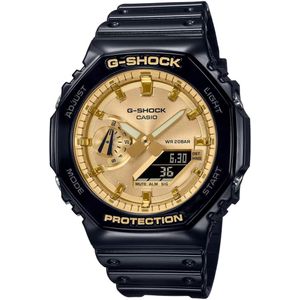 Casio G-Shock GA-2100GB-1AER Horloge - Kunststof - Zwart - Ø 45 mm