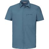 Vaude Men's Neyland Shirt II - Outdoorblouse - Heren - Korte mouwen - Blauw - Maat M