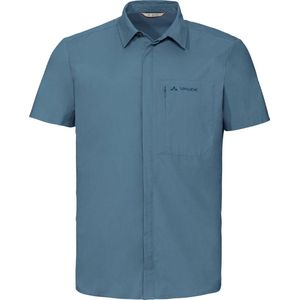 Vaude Men's Neyland Shirt II - Outdoorblouse - Heren - Korte mouwen - Blauw - Maat XL
