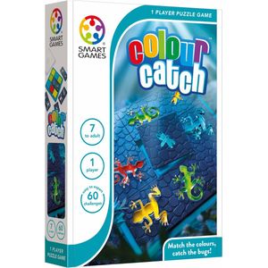 SmartGames Colour Catch - Uitdagend denkspel voor kinderen vanaf 5 jaar met 60 opdrachten