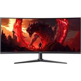 Acer Nitro XV340CURX0b - Monitor - Zwart - 34 inch - 3440 x 1440 pixels - 200 Hz