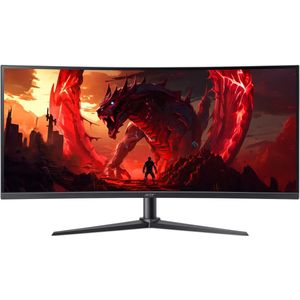 Acer Nitro XV340CURX0b - Monitor - Zwart - 34 inch - 3440 x 1440 pixels - 200 Hz