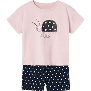 NAME IT NMFVILINSE SS LOOSE TOP SET Meisjes T-shirt - Maat 98