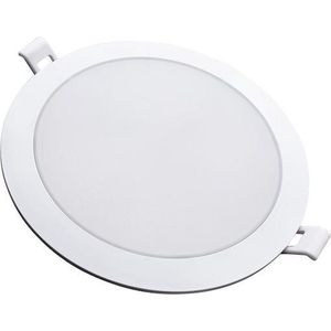 Inbouwspot LED Slab Extra Plat Rond WIT 18W Ø170mm - Warm wit licht - Overig - wit - Unité - Wit Chaud 2300K - 3500K - SILUMEN