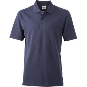 James and Nicholson Unisex Basic Polo Shirt (Marine)