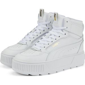 PUMA Karmen Rebelle Mid Dames Sneakers - White - Maat 36