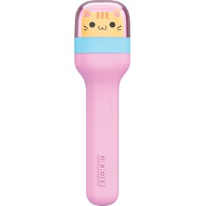 Zoku Kinderbestek In Houder 17 Cm Rvs Roze 4-delig