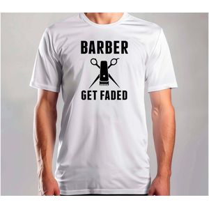 Barber get Faded - T Shirt - Barber - BarberLife - Dad - Barbershop - Kapster - Kappertijd - KapperLeven - Kapperszaak