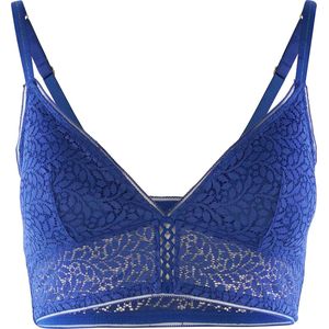 DIM - BH - Blauw - Soft Cup - Triangel - Zonder Beugel - Effen