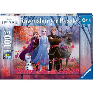 Frozen 2 De Magie Van Het Bos Puzzel (100 Stukjes)