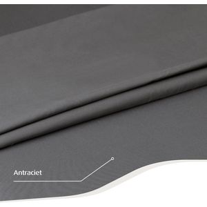 Home by TEMPUR® Topper Hoeslaken - Antraciet – 180 x 200 x 9 cm – Katoensatijn – Hoeslaken Strijkvrij – Geschikt voor Droger