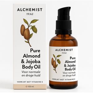 Natuurlijke Amandel & Jojoba olie - verrijkt met Vitamine E
