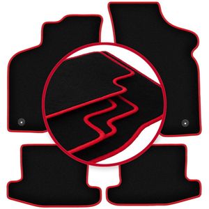 CARLUX-RED automatten voor: Seat Arosa hatchback (1997-2005)