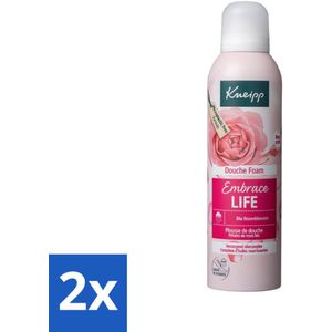 Kneipp - Douche schuim - Embrace Life - Anti‑Aging verzorging - 200 ml - Voordeelverpakking - 2 stuks