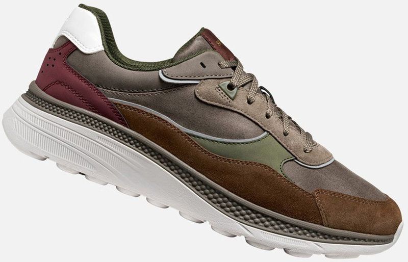 GEOX - Spherica Actif X1 - Sneakers - Licht Beige/Cognac