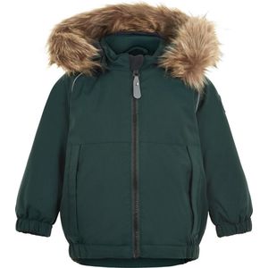 Color Kids - Parka-jasje voor babyjongens - Effen - Groen - maat 74cm