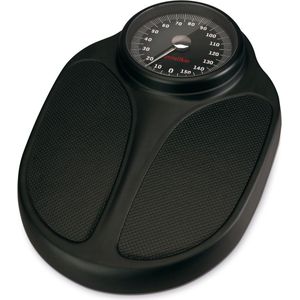 Mechanische Personenweegschaal met Groot Display - 160 kg Maximaal en Anti-Slip Coating