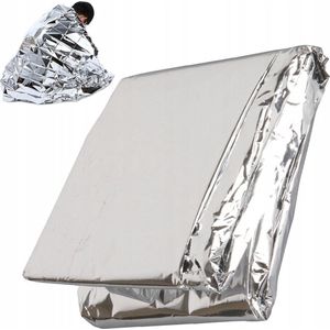 2xThermische Nooddekens Voor Noodsituaties -  Reddingsdeken - 210 x 140 cm - Metaalfolie - Emergency Blanket