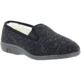 Varomed - Huisschoen Simon - Zwart - Pantoffels