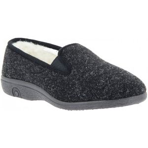 Varomed - Huisschoen Simon - Zwart - Pantoffels