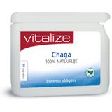 Vitalize Chaga 100% natuurlijk 60 capsules | 100% natuurlijk - Rijk aan betulinezuur